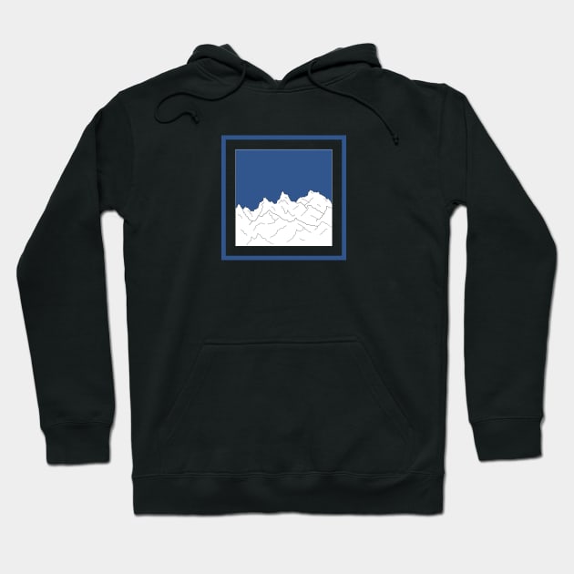 Aesthetic / Tumblr Style / Mountains Hoodie by J_FC